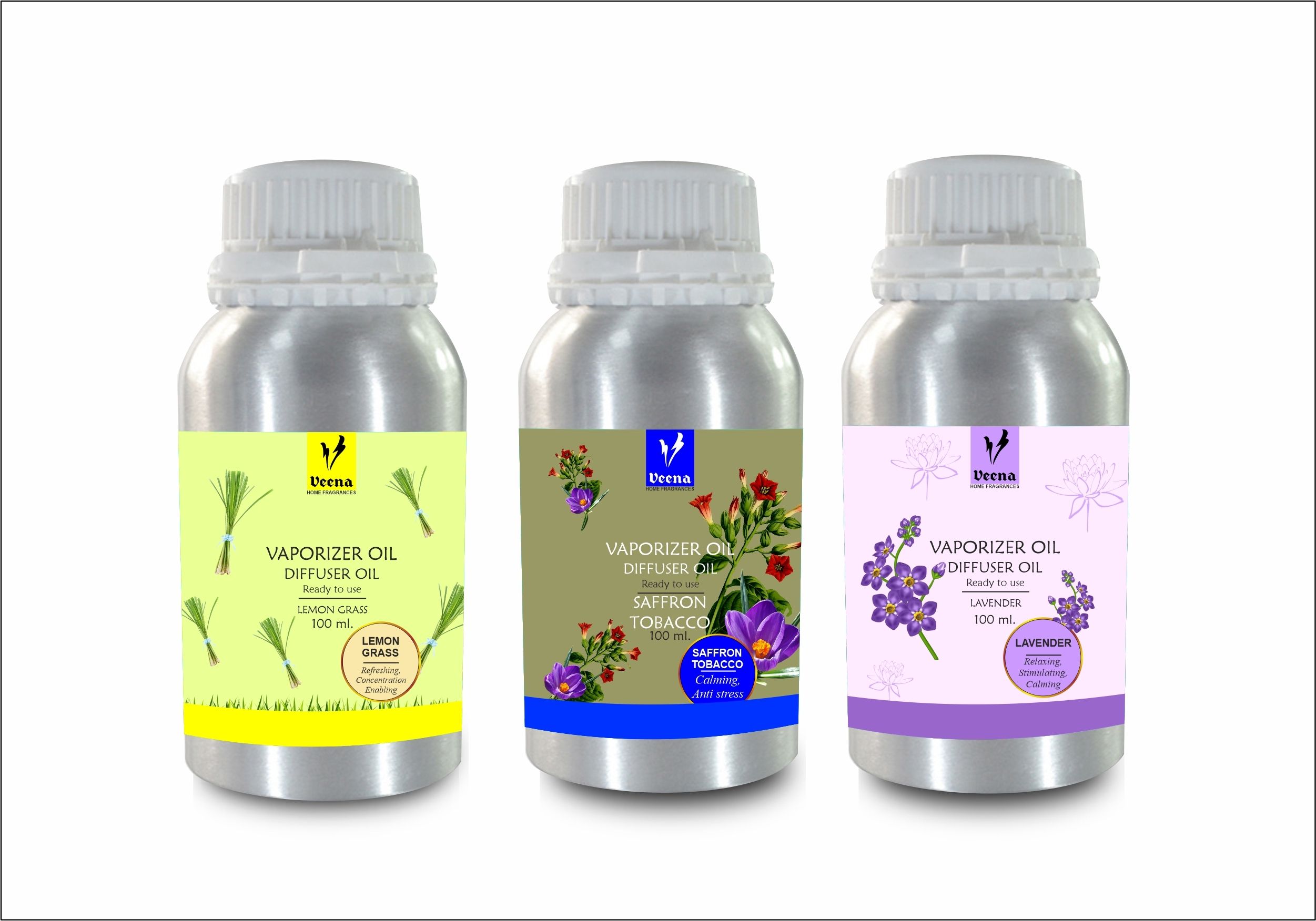 Veena Combo Aroma Oil Diffuser, Fragrance Oil, Candle Perfume Room, Garden, Bedding Room, Office, Bar Fragrance Diffuser-image-31