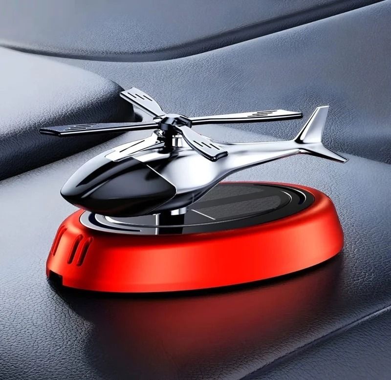 digiprints Ocean/Lemon / Citrus Lavender Cologne Sandalwood Car Freshener Refill Solar Powered Rotating Helicopter Car Perfume & Dashboard Air Freshener-picture-23