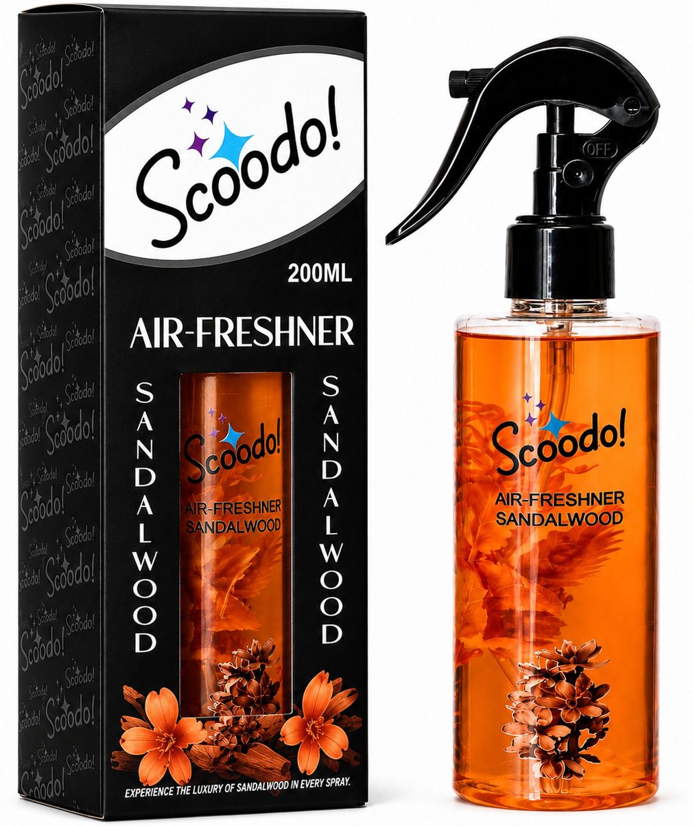 Sandalwood Spray Air Freshner | Long Lasting Premium Room Freshener | Home, Office, Bathroom & Car Freshener-image-45