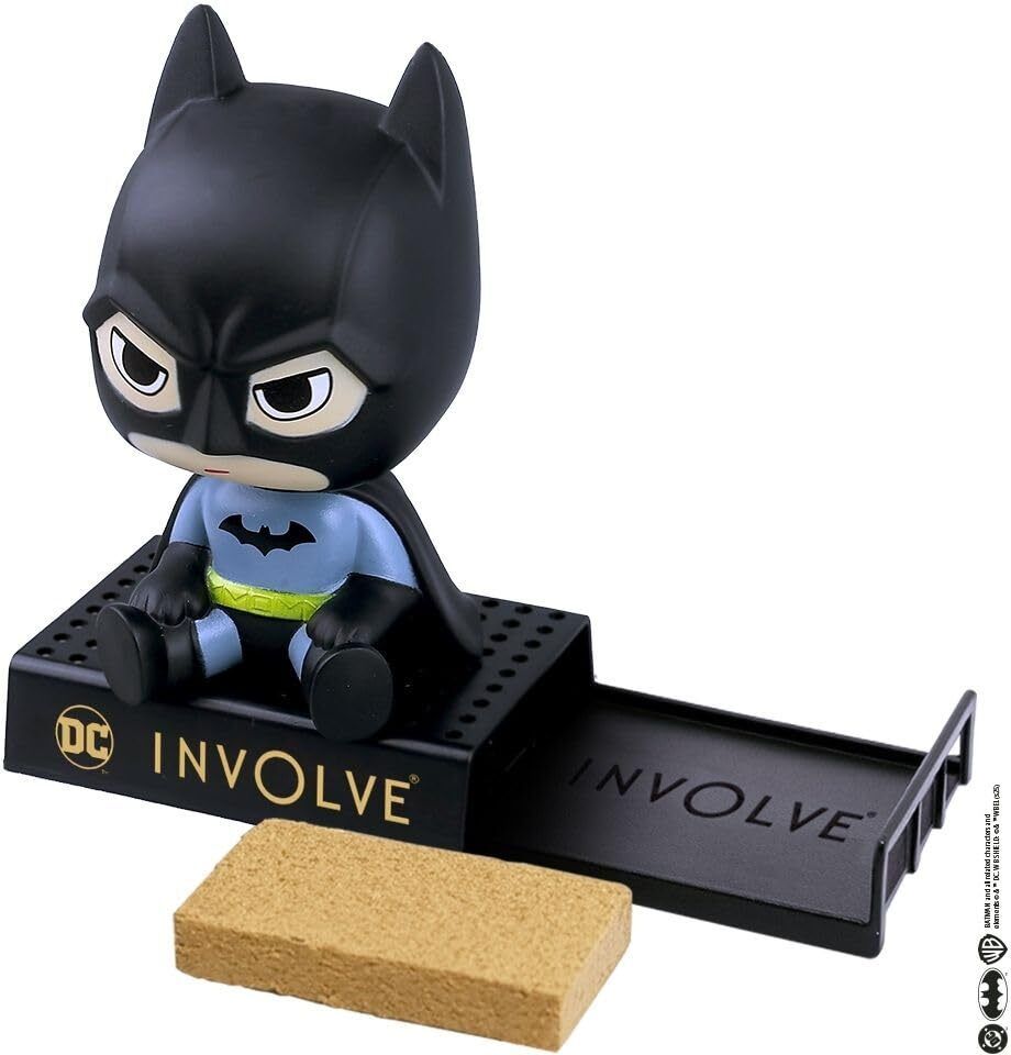 DC Batman Core Edition Bobblehead Fiber Car Perfume with Batman Keychain Car Freshener Blocks-image-9