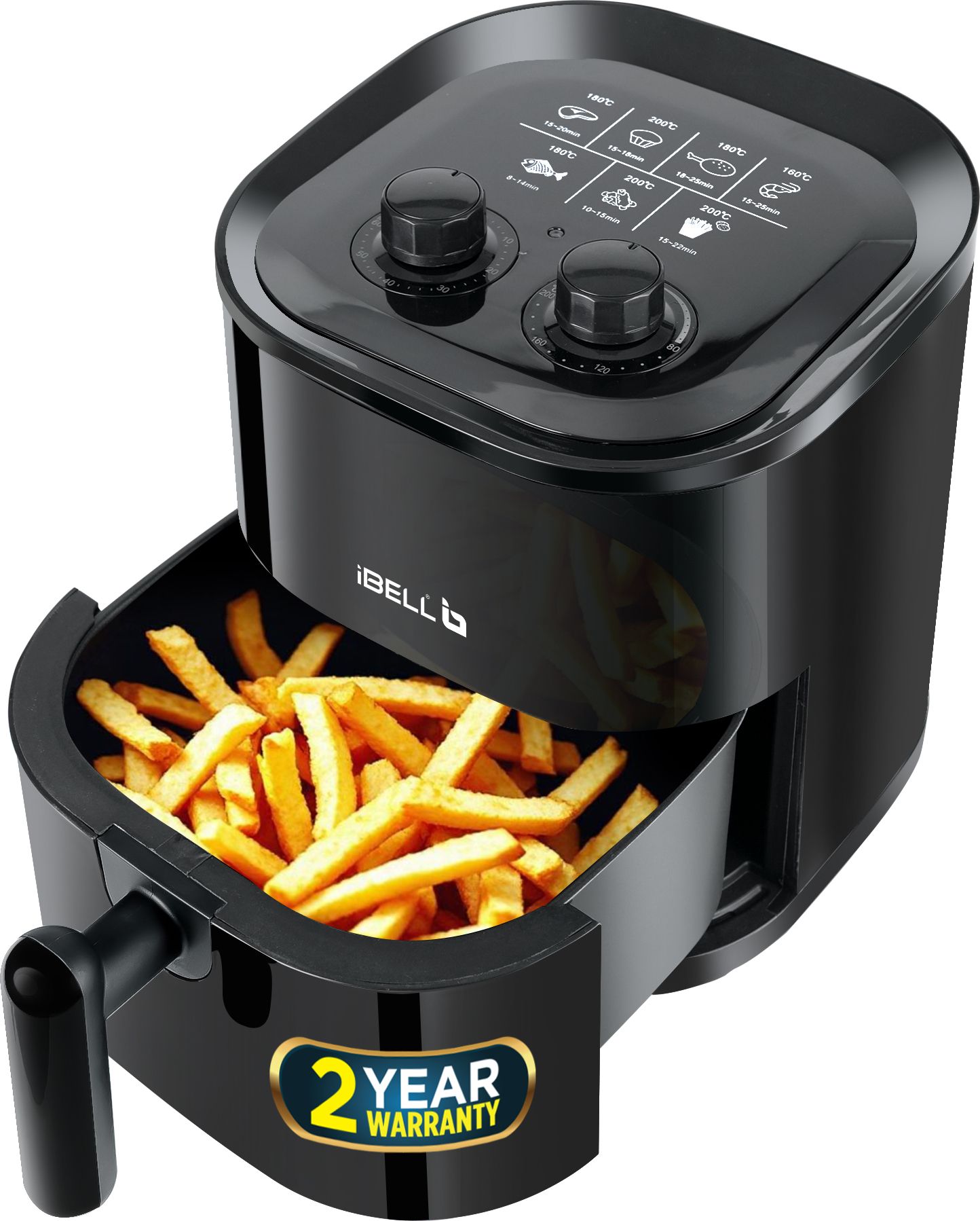 ibell AEROFRY422M 4.2L Air Fryer Fry, Grill, Roast Bake, Non-Stick, Timer&Temp Control Air Fryer-picture-33