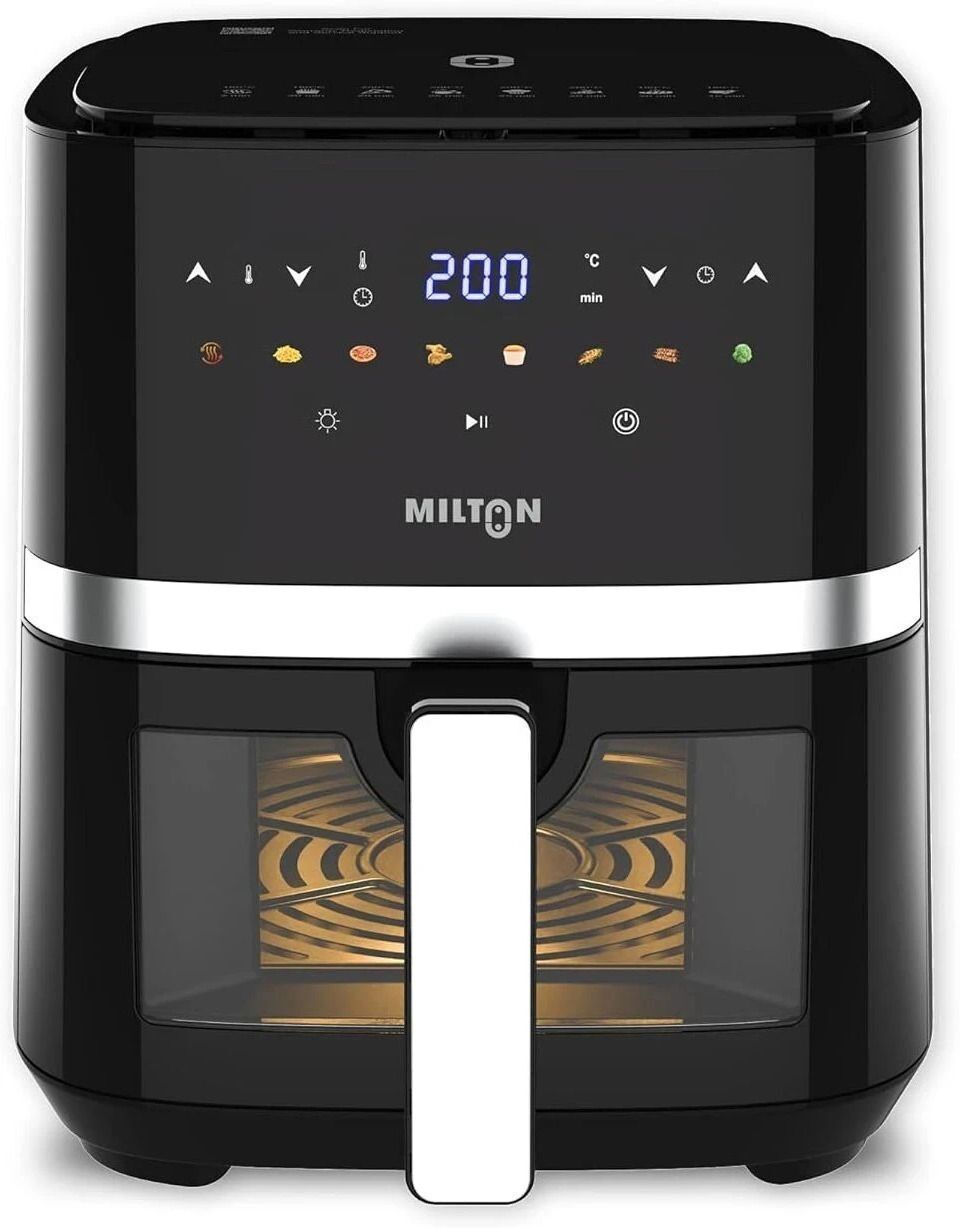 milton Rapid New Launch 5L Air Fryer 1450W 360° High Speed Air Circulation for Air Fryer-picture-19