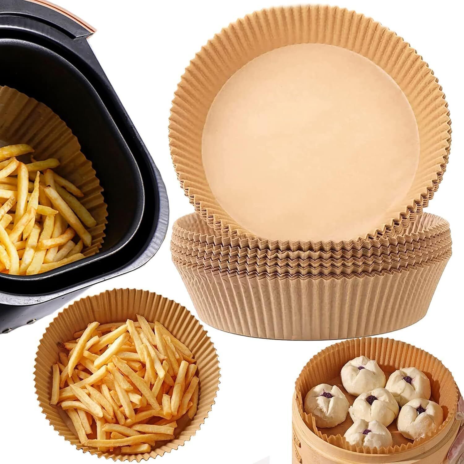 Air Fryer Disposable Paper Liner,Oil Resistant,Food Grade Baking Paper Air Fryer-image-44