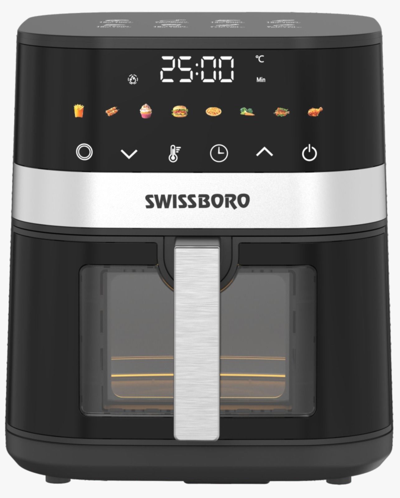Zenith Rapid 5L Digital Air Fryer with 1400W Power | 8 Presets Touch Controal Air Fryer-image-46