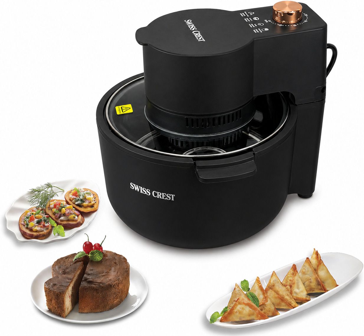 Air Fryer 6.5L Capacity Electric Air Fryer With Non Stick Basket for Cooking Use Air Fryer-image-26