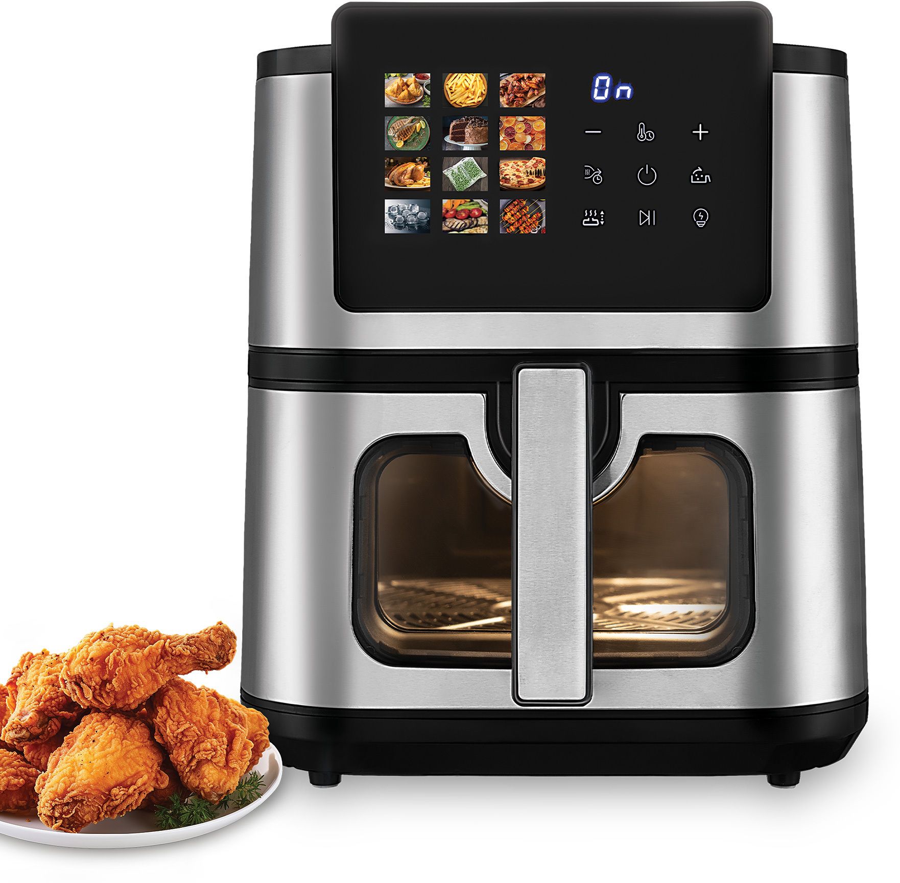 kent Digital Air Fryer 9L| 2200W |Bake,Grill&Roast|Up to 80% Less Oil Usage| Air Fryer-picture-11