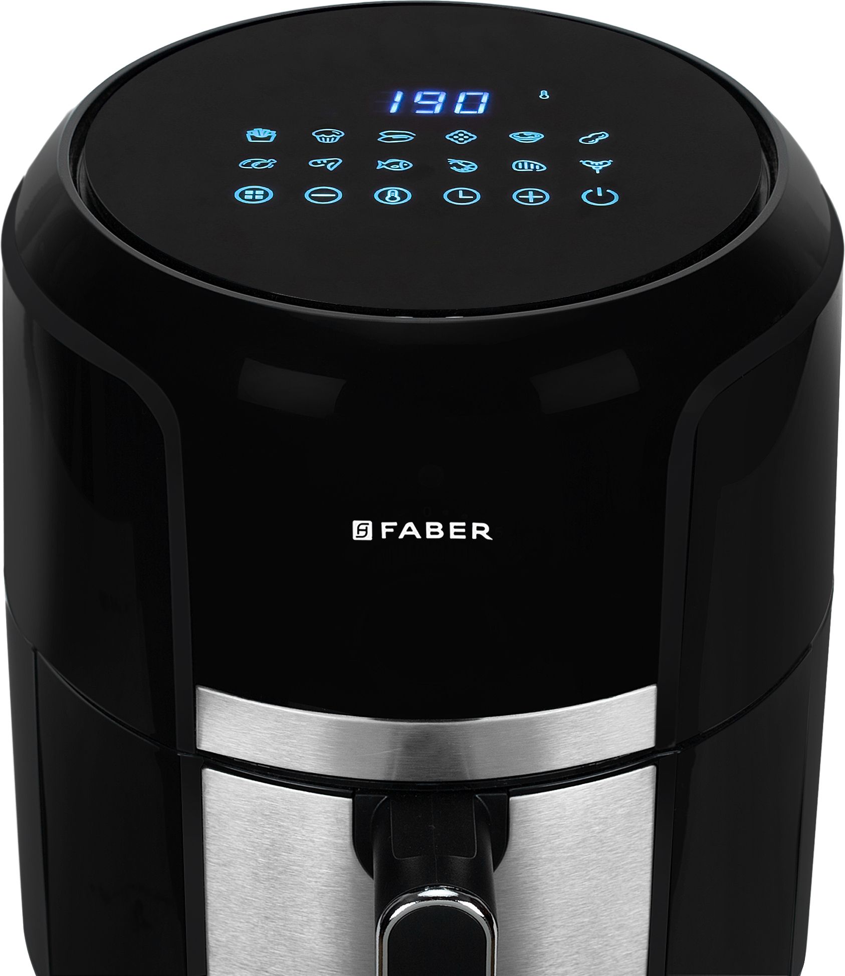 faber 4L Air Fryer| Non-Stick Container|LED Display|1350W| Fry,Bake,Roast,Grill,Toast Air Fryer-picture-4