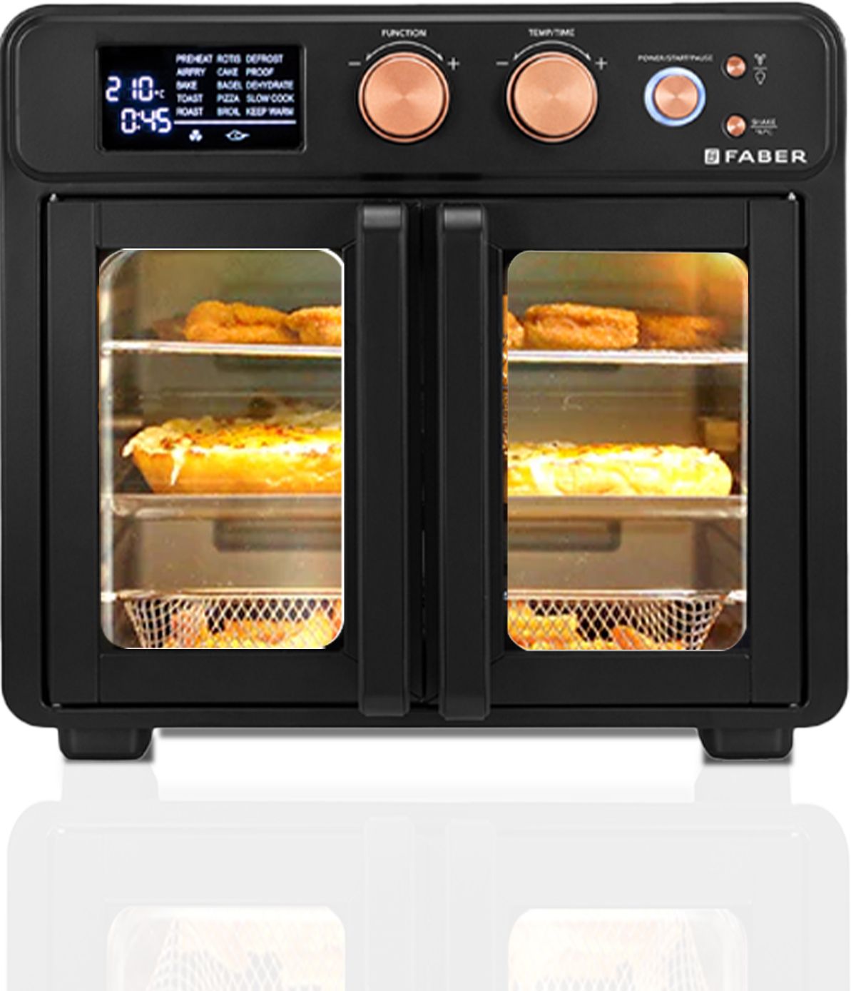 FAO 25L 15F BK|Air Fryer Oven,Bake Tray, SS Wire Tray,Basket, Rotisserie|Digital Air Fryer-image-37
