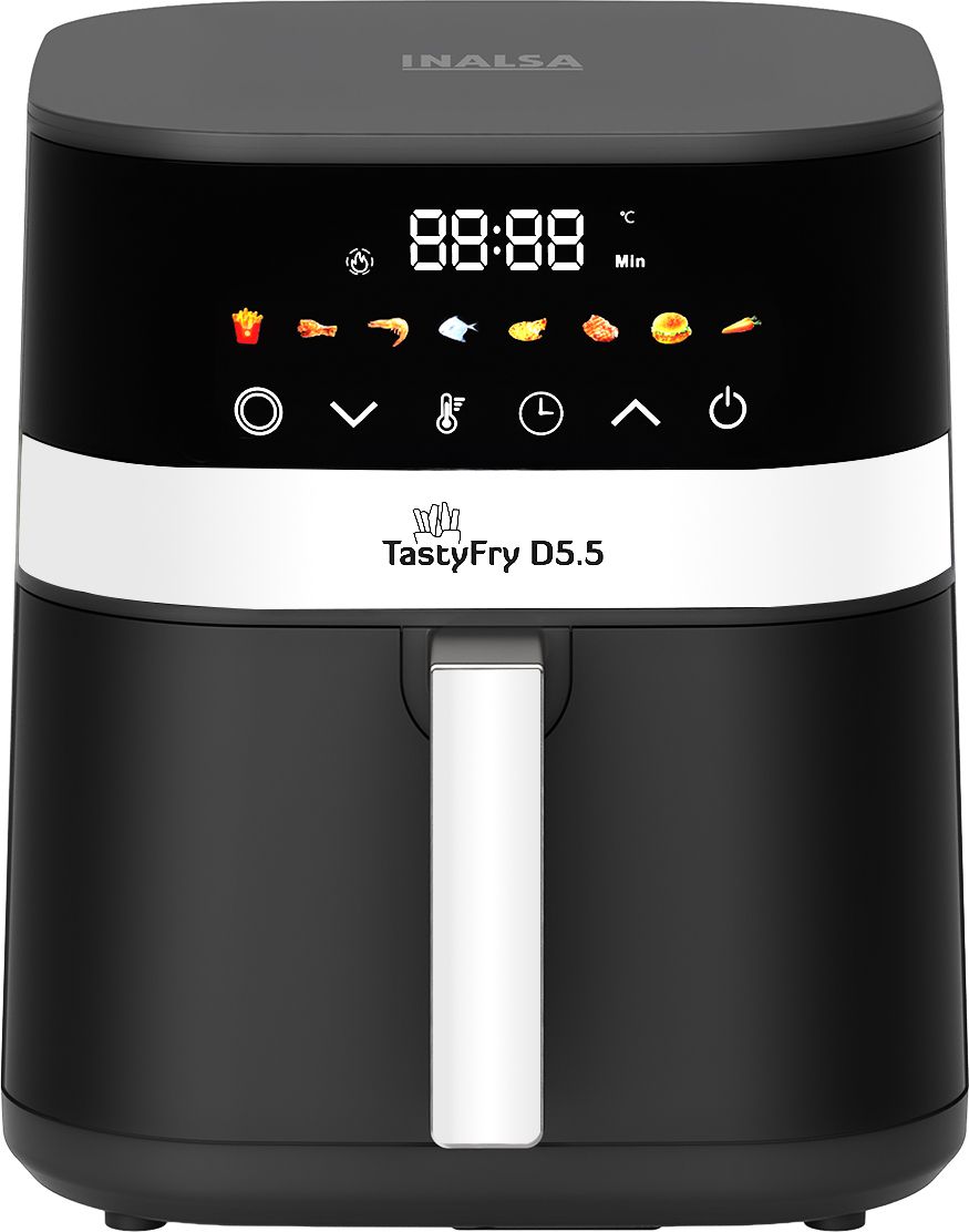 Tasty Fry D5.5 |1400W|Air Crisp Technology|Air fry,Bake,Roast,Reheat,Dehydrate Air Fryer-image-4