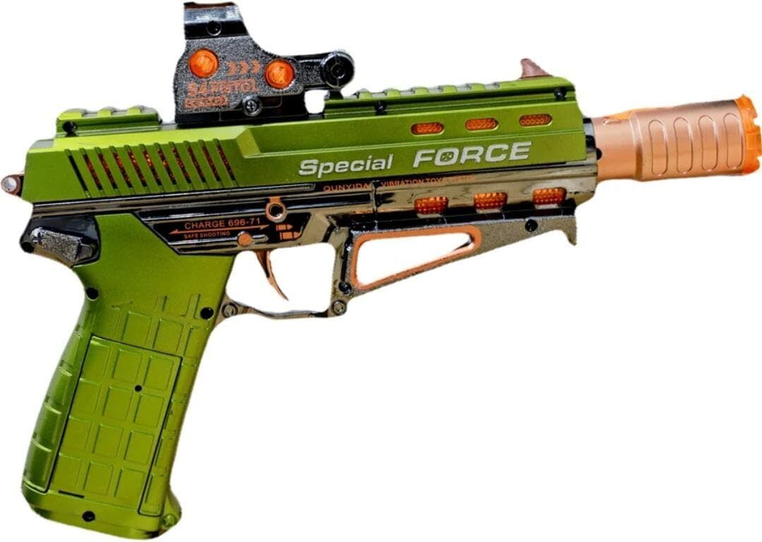 Smoke Gun for Kids with Light, Water Mist, Sound Dovetail Airgun Scope Mount