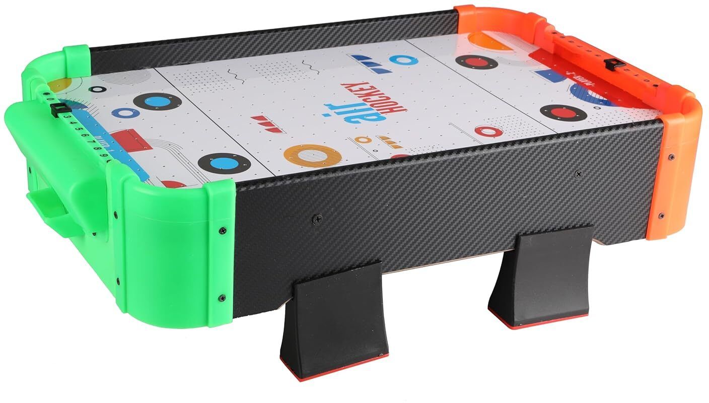 Air Hockey Table Ice Hockey Game 220V Electric Wall Adapter Powered Indoor Game Air Hockey Table