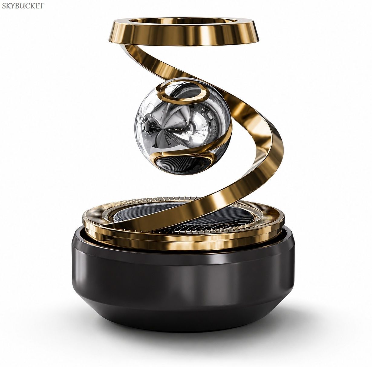 Solar Powered Car Perfume Diffuser Rotating Dashboard Air Freshener Aroma Portable Car Air Purifier-image-20