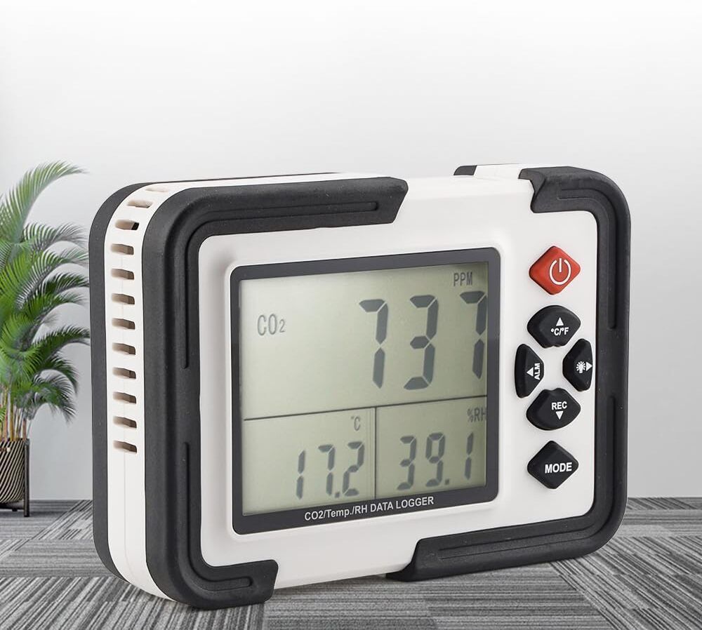 Digital CO2 Meter Indoor|Mushroom|Personal Use|Data Logger| Cold Storange Air Quality Meter-image-23
