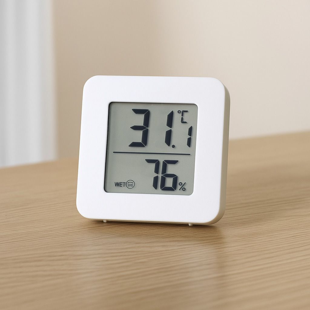 Digital Humidity Meter with Temperature Display Indoor Hygrometer for home Air Quality Meter-image-18