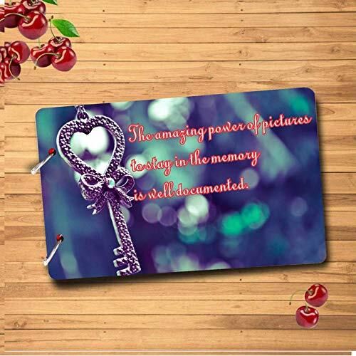 decorhouse Premium Wooden DIY HD Printed Photo Album Scrapbook Memory Book Album-picture-13