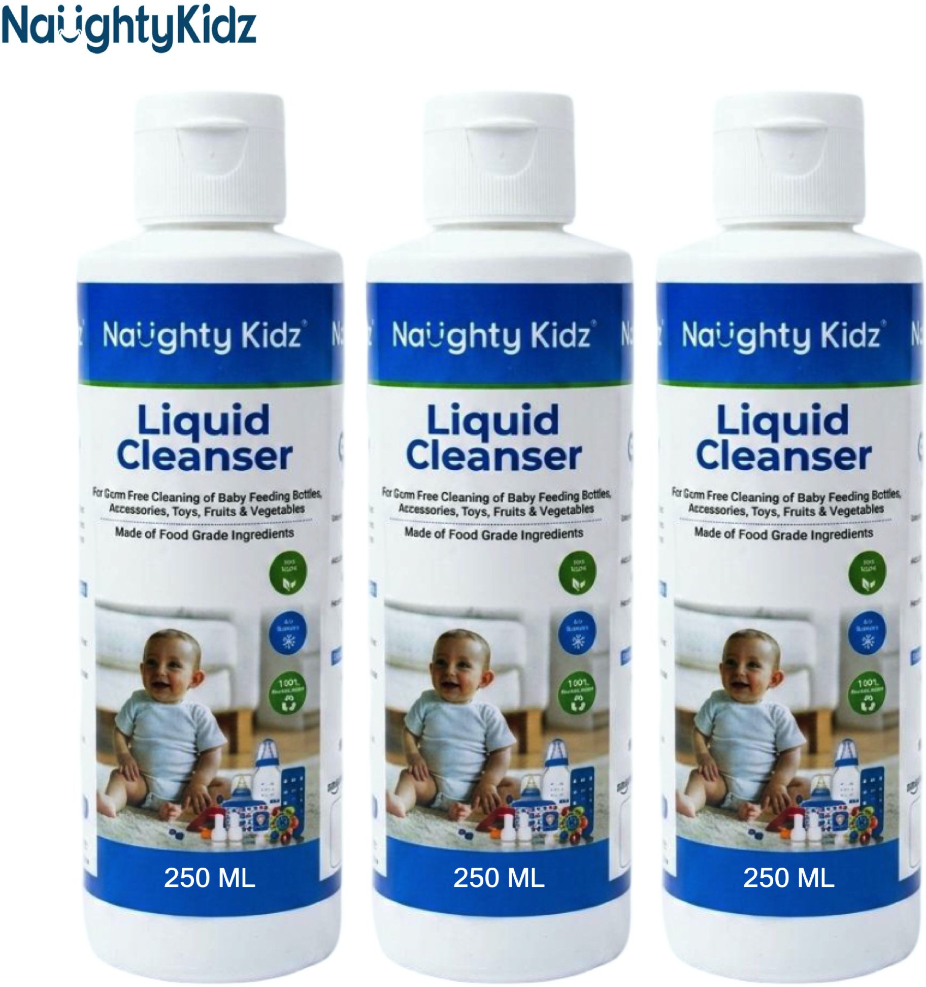 Combo of Baby Liquid Cleanser for Baby Feeding Bottle,Nipple Teat, Toy & Cutlery-image-40