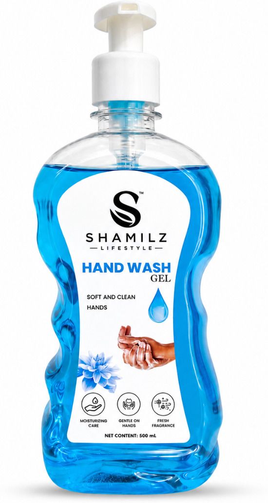 shamilz lifestyle Moisturising Gel Handwash | Aquatic Scent | 8 Hour Moisture Lock-picture-10