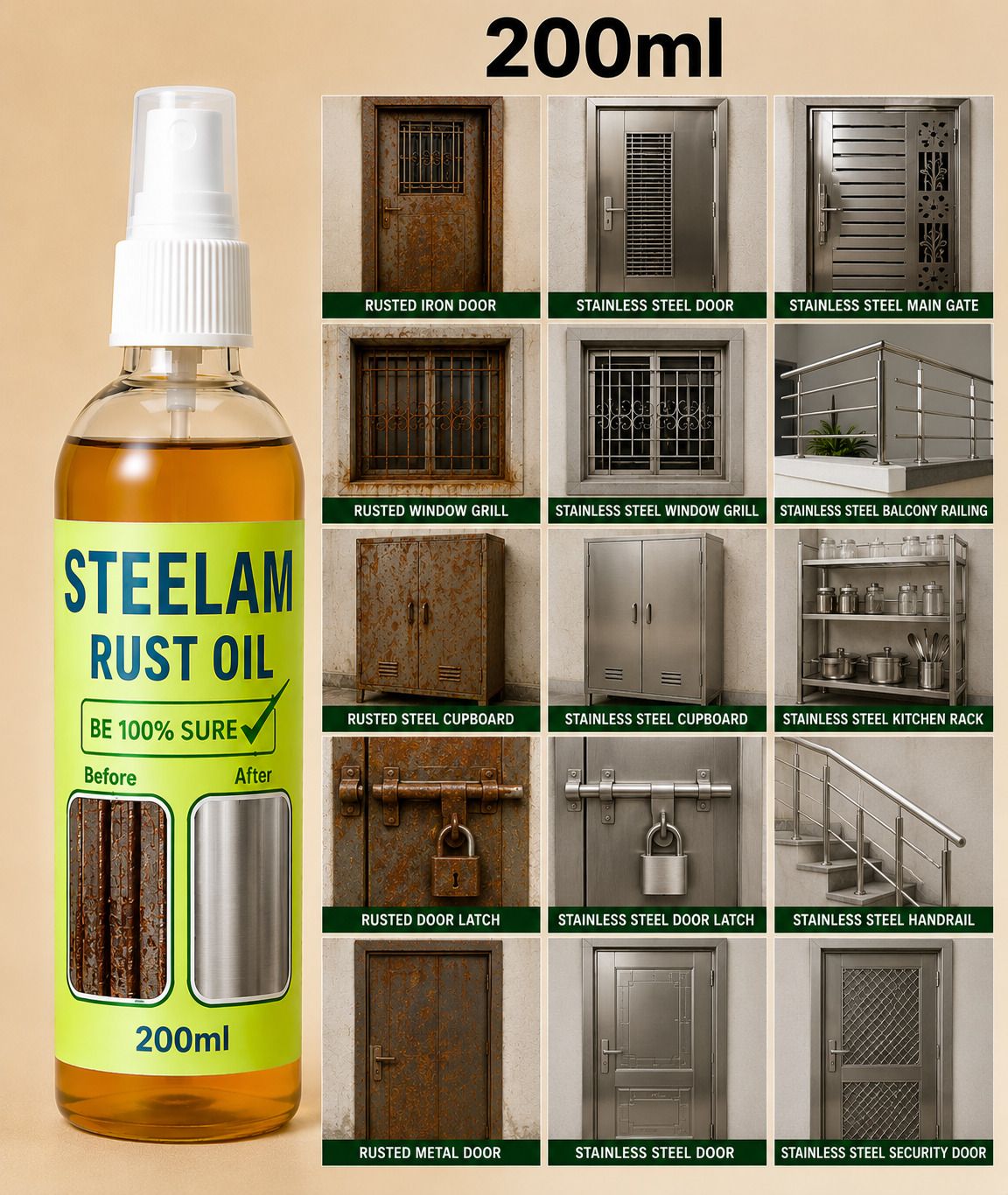 SRO-200ml3 Rust Removal Solution with Trigger Spray-image-14