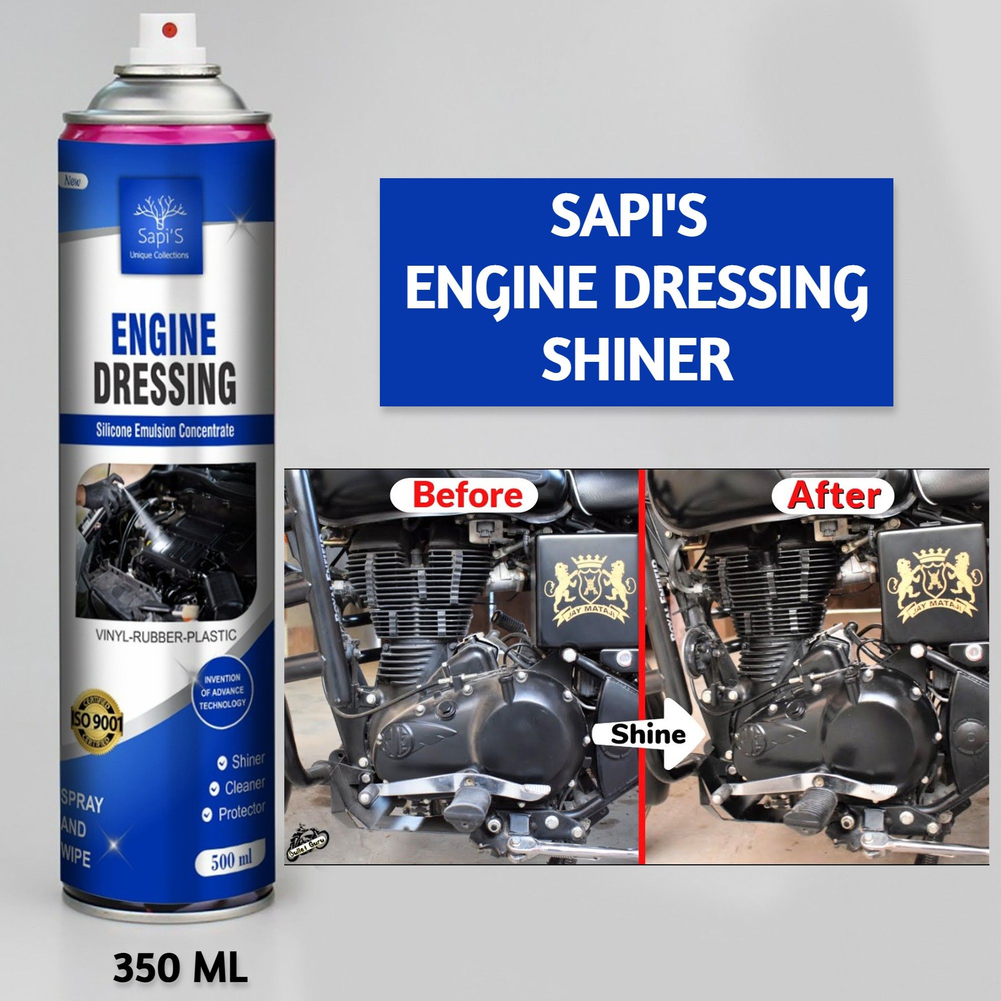 sapi's Engine_Dressing500ml_pk-2 Engine Cleaner-picture-20