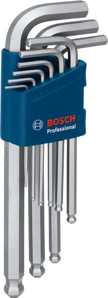 Professional 9-Piece Angled Allen Key Set, HEX Wrenches (1.5-10.0mm) Allen Key Set-image-41