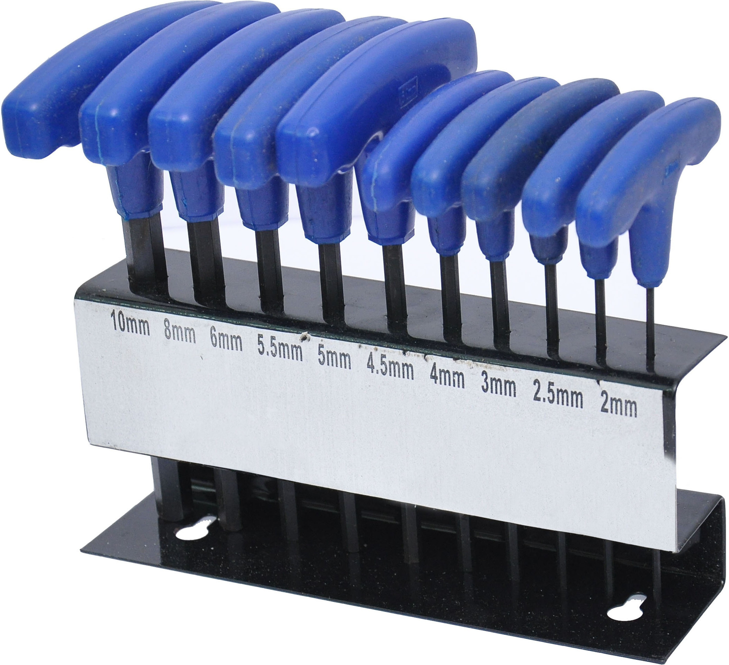 digital craft Ge-Tech Handle With Allen Key Wrench Head Screwdriver 2mm-10mm Bits Head T Type CR-V Hand Tool Material Allen Key Set image 1