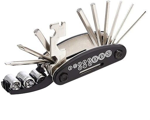 16 in 1 Cycle Tool kit Multi-Purpose Mountain Cycle Repair Tool kit Allen Key Set-image-17