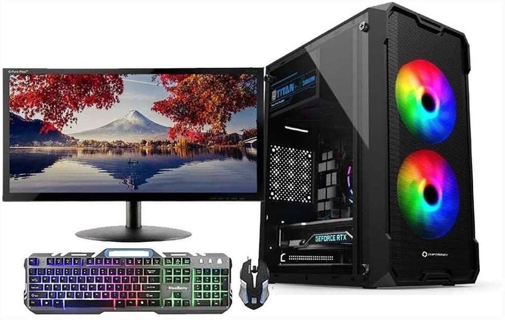 ASSEMBLEX ALL in one RYZEN 3 GAMING SERIES Ryzen 3 Dual Core (16 GB DDR4/2 TB/240 GB SSD/Windows 11 Home/4 GB/24 Inch Screen/PC RYZEN 3 3200G) with MS Office-image-24