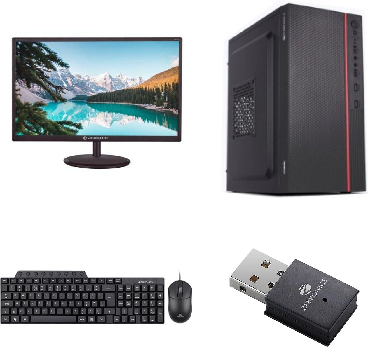 Groovimuzic Computer Core i3 (8 GB DDR3/Windows 10 Home/19.5 Inch Screen/512GB SSD/MSOFFICE/300MBPS WIFI ADAPTER/KEYBOARD AND MOUSE)-image-38