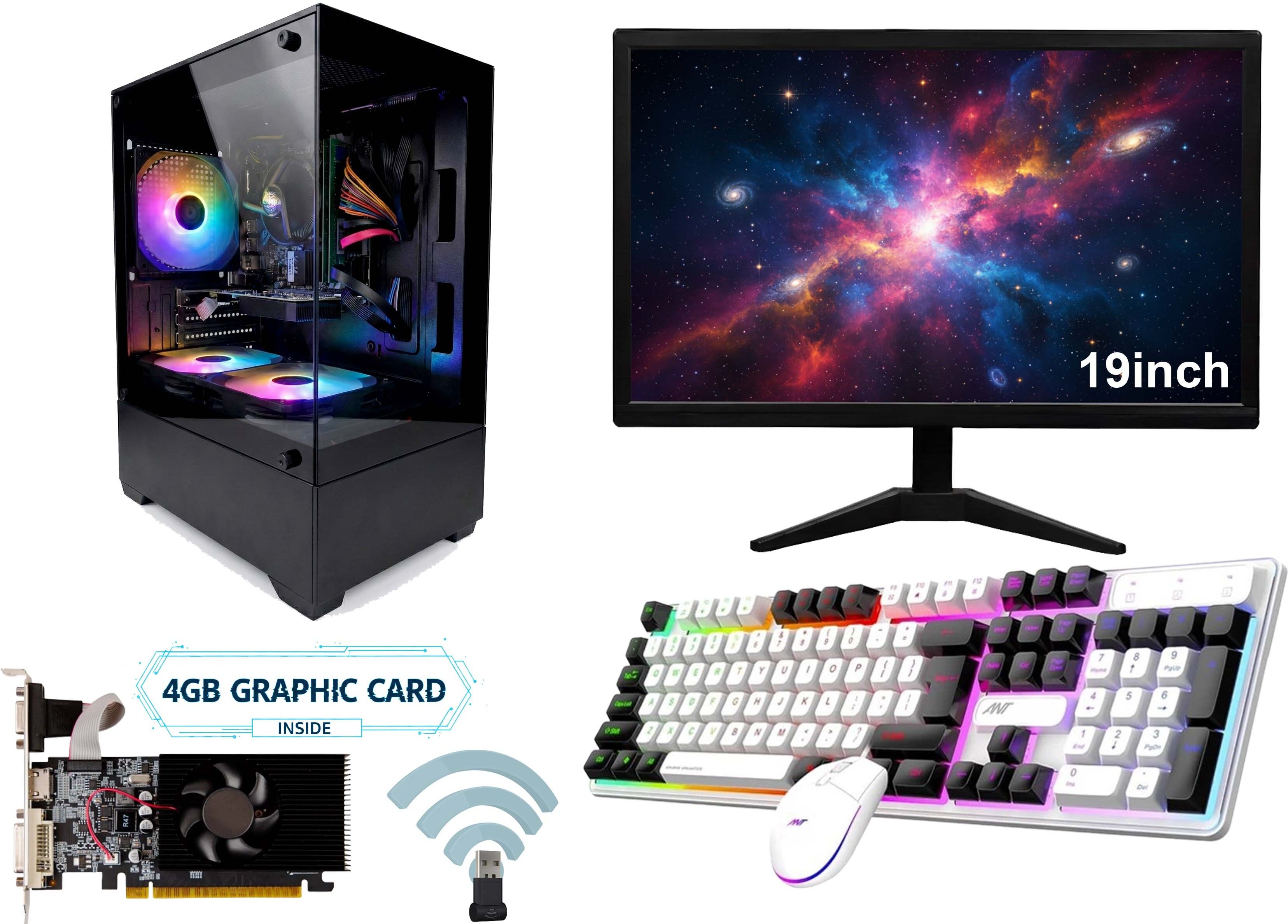 LUISA GAMING ICECAP Core i5 (16 GB Unified/500 GB/128 GB SSD/Windows 11 Home/4GB GRAPHIC CARD/19 Inch Screen/Icecap i5-4gb Graphic-16gb Ram-128Gb Ssd-500Gb Hdd-19In Display-Keybord Mouse) with MS Office-image-36