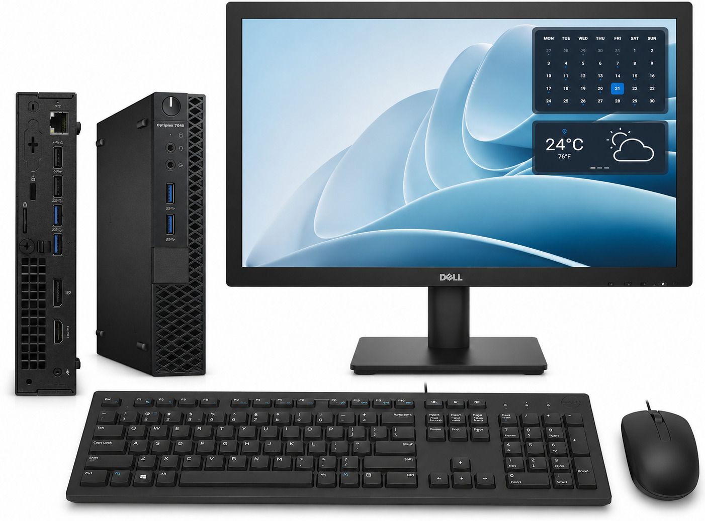 DELL 6th genrations intel Core i5 (6th Gen) (8 GB DDR4/256 GB SSD/Windows 11 Home/20 Inch Screen/Pro 20 Monitor-E2026H intel core i5-6th generations mini pc) with MS Office-image-39
