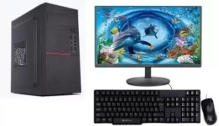 Groovi Desktop Computer Core i7 (8 GB DDR3/500 GB/128 GB SSD/Windows 10 Home/19 Inch Screen/PCI5) image 1