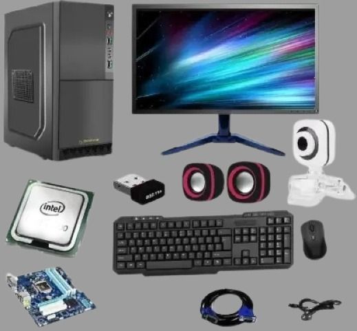TECH- Assemblers Assembled Desktop Computer Celeron Dual Core (4 GB DDR3/500 GB/Windows 10 Pro/15.4 Inch Screen/Intel Dual Core 2.6 Ghz Pentium Processor) with MS Office-image-49