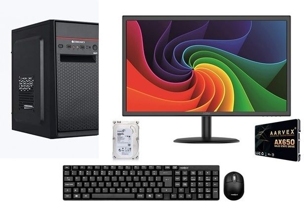 konect 2000 Core i5 (8 GB DDR3/1 TB/1000 GB SSD/Windows 11 Home/2 GB yes/20 Inch Screen/Intel Desktop 2023) with MS Office-image-32