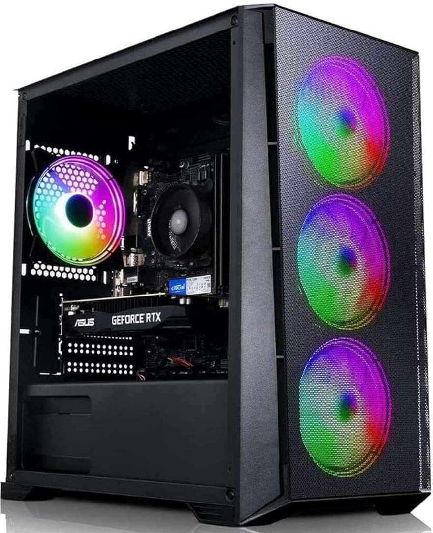 ZEB CORA G RYZEN 3 3200G GAMING CPU AMD RYZEN 3 3200G (16 GB RAM/RX 550 Graphics/1 TB Hard Disk/256 GB SSD Capacity/Windows 11 Home (64-bit)/4 GB Graphics Memory) Gaming Tower-image-38