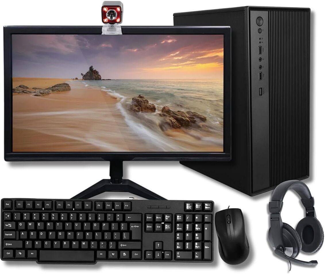 TECNICO Core i5 2th Gen Core i5 (16 GB DDR4/256 GB SSD/Windows 11 Home/20 Inch Screen/Desktop Computer Set,i5 2th Gen, 16GB RAM, 256SSD+500HDD, 20-inch Monitor)-image-18