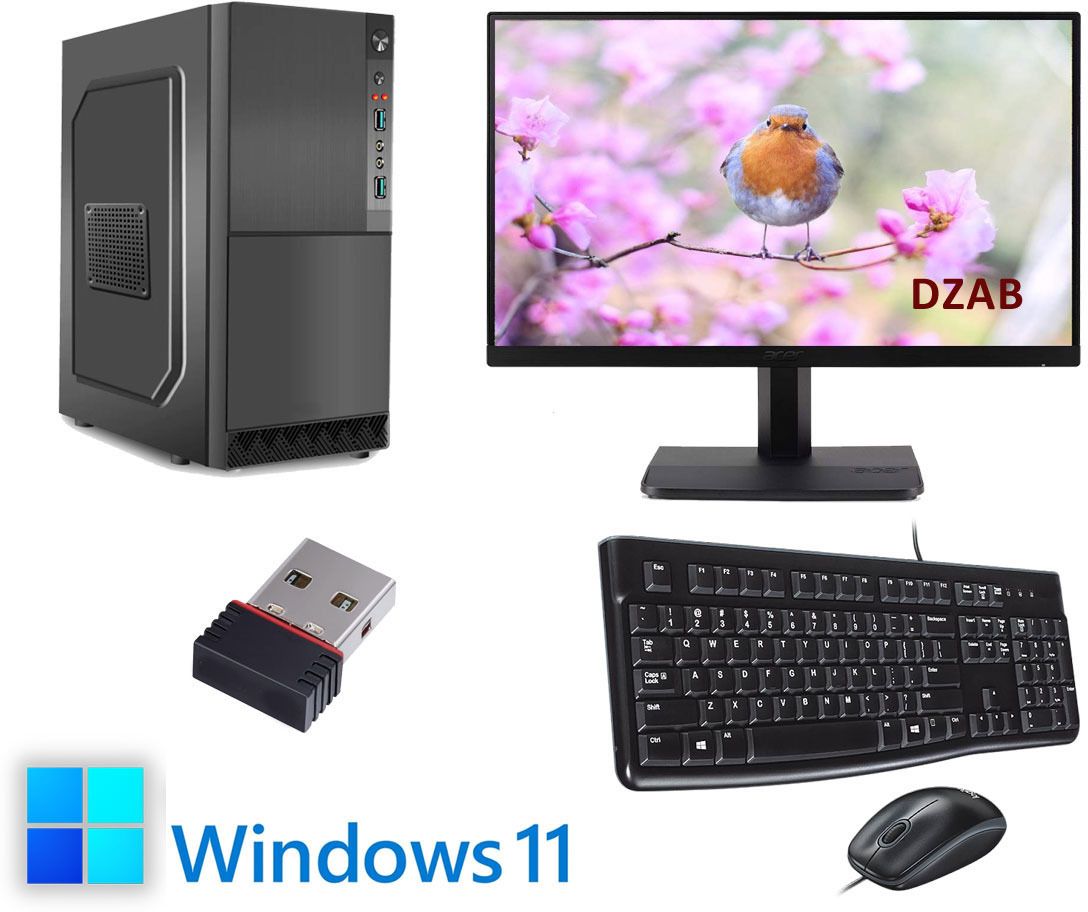 DZAB Intel Core i5 (8 GB DDR3/512 GB SSD/Windows 11 Home/1 GB/22 Inch Screen/AIC-i52400-8-512SSD-22Inch-Window 11)-image-48