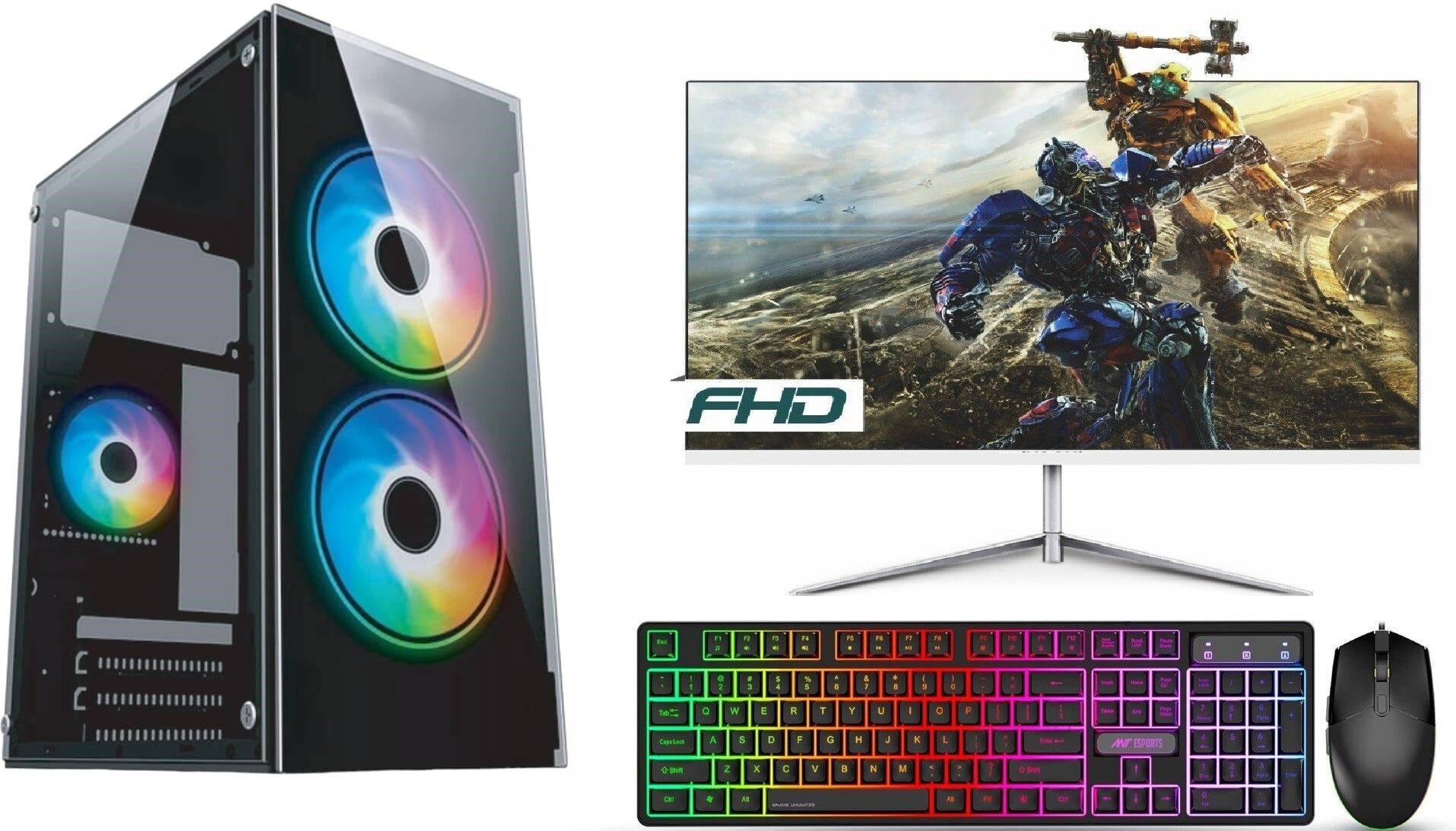 IMAPACT GRAPHIC DESKTOP 6000 Core i7 (16 GB DDR4/1 TB/256 GB SSD/Windows 11 Home/4 GB NVIDIA/22 Inch Screen/GRAPHICAL PC) with MS Office