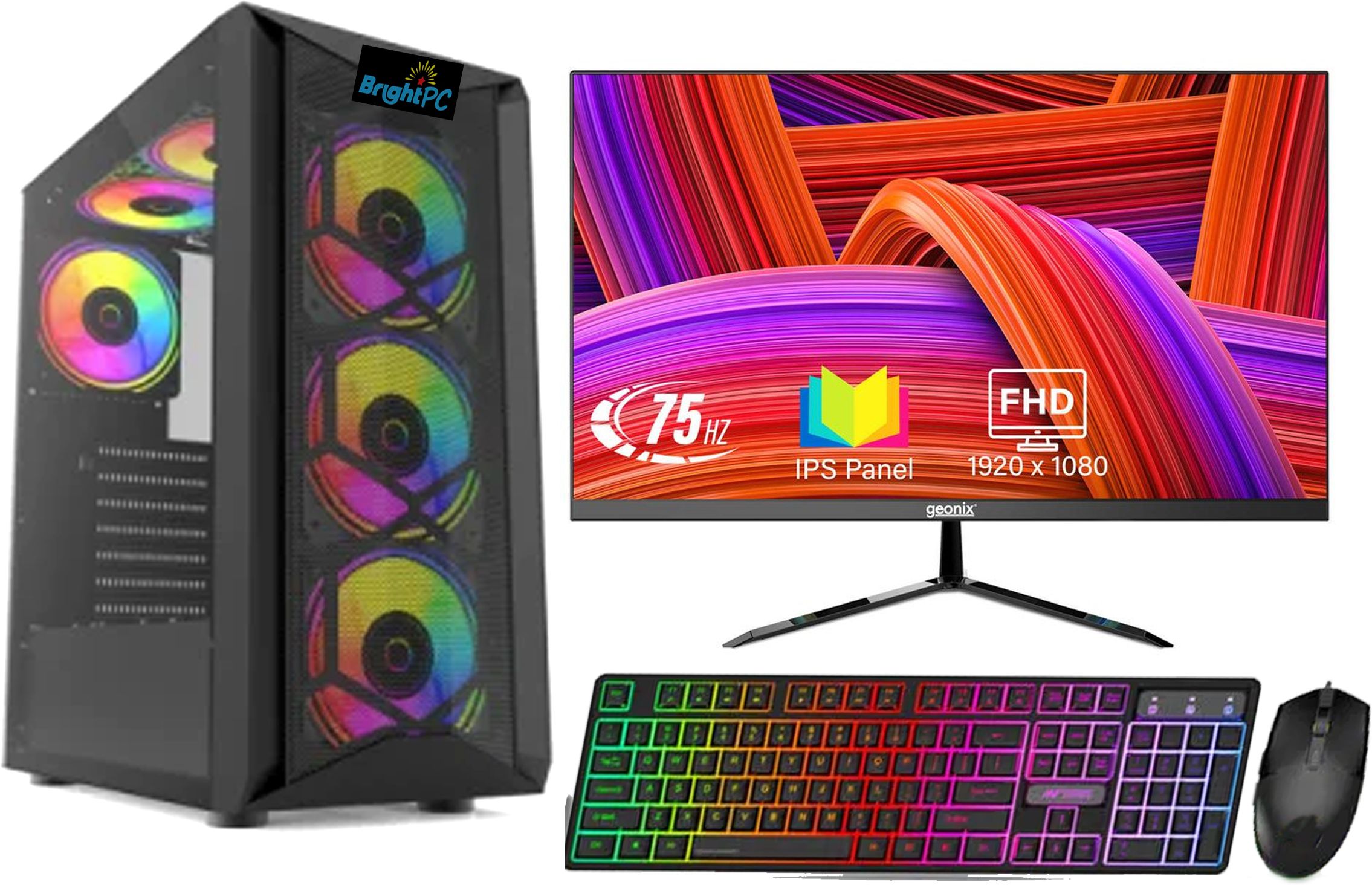 BrightPC AMD Ryzen 3 Quad Core (16 GB DDR4/480 GB SSD/Windows 11 Home/1 GB/22 Inch Screen/Ryzen 3_2025) with MS Office-image-12