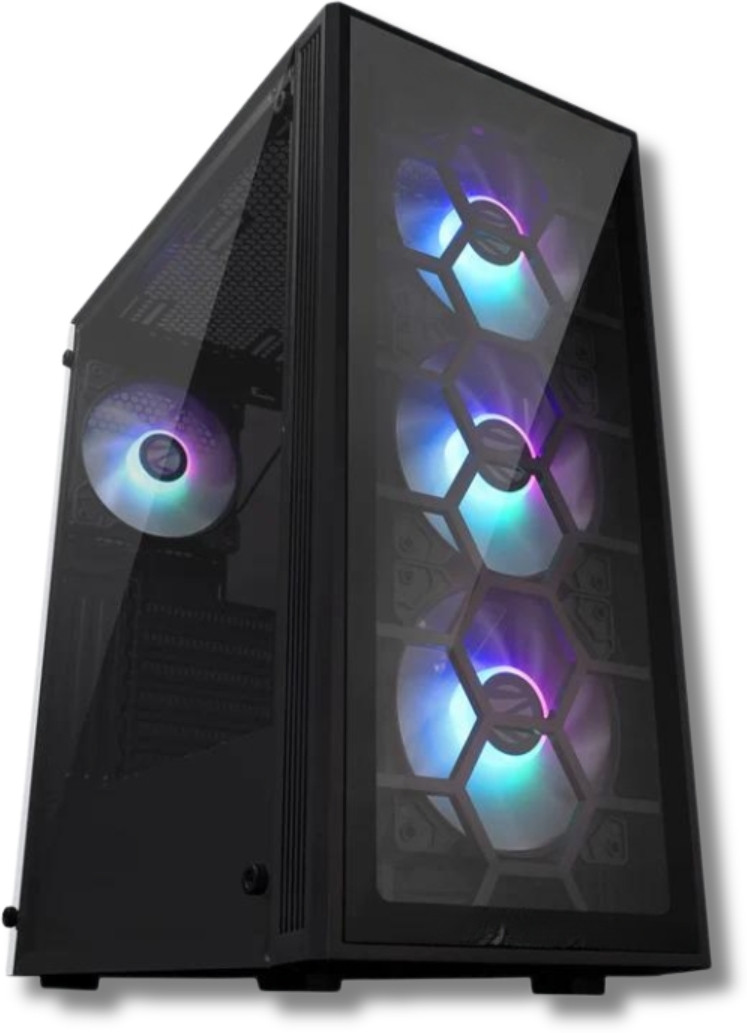 DGI Gaming Core i5 (8 GB DDR3/512 GB SSD/Windows 10 Pro/2 GB NVIDIA/0 Inch Screen/IN-MMS2160B/94) with MS Office image 1