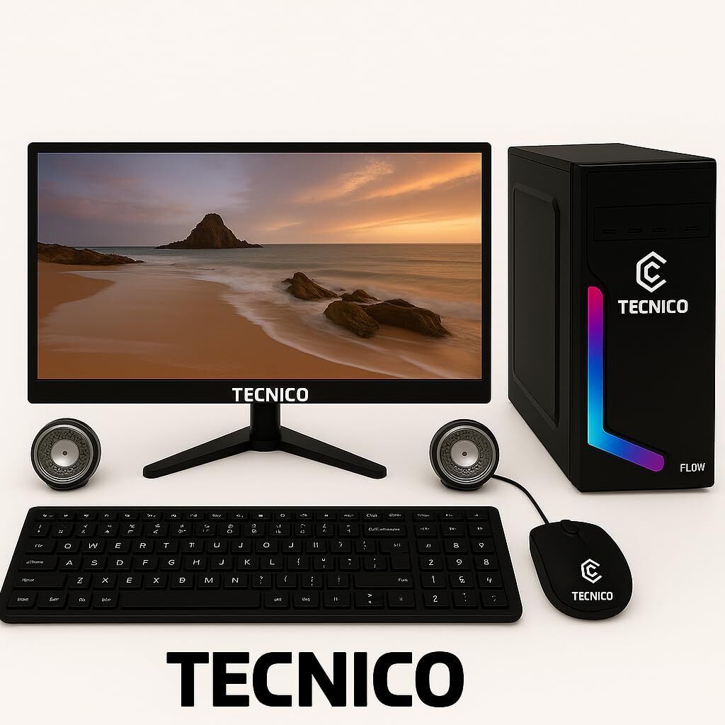 TECNICO Core i5 4th Gen Core i5 (16 GB DDR4/Windows 11 Home/20 Inch Screen/Desktop Computer Set,i5 4th Gen, 16GB RAM, 512 SSD, 20-inch LED Monitor)-image-14