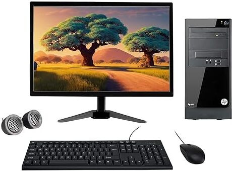 TECH- Assemblers Assembled Desktop Core i5 (16 GB Unified/256 GB SSD/Windows 11 Home/1 GB/19 Inch Screen/i5 (16 GB / 256 GB / Windows 11)) with MS Office image 1
