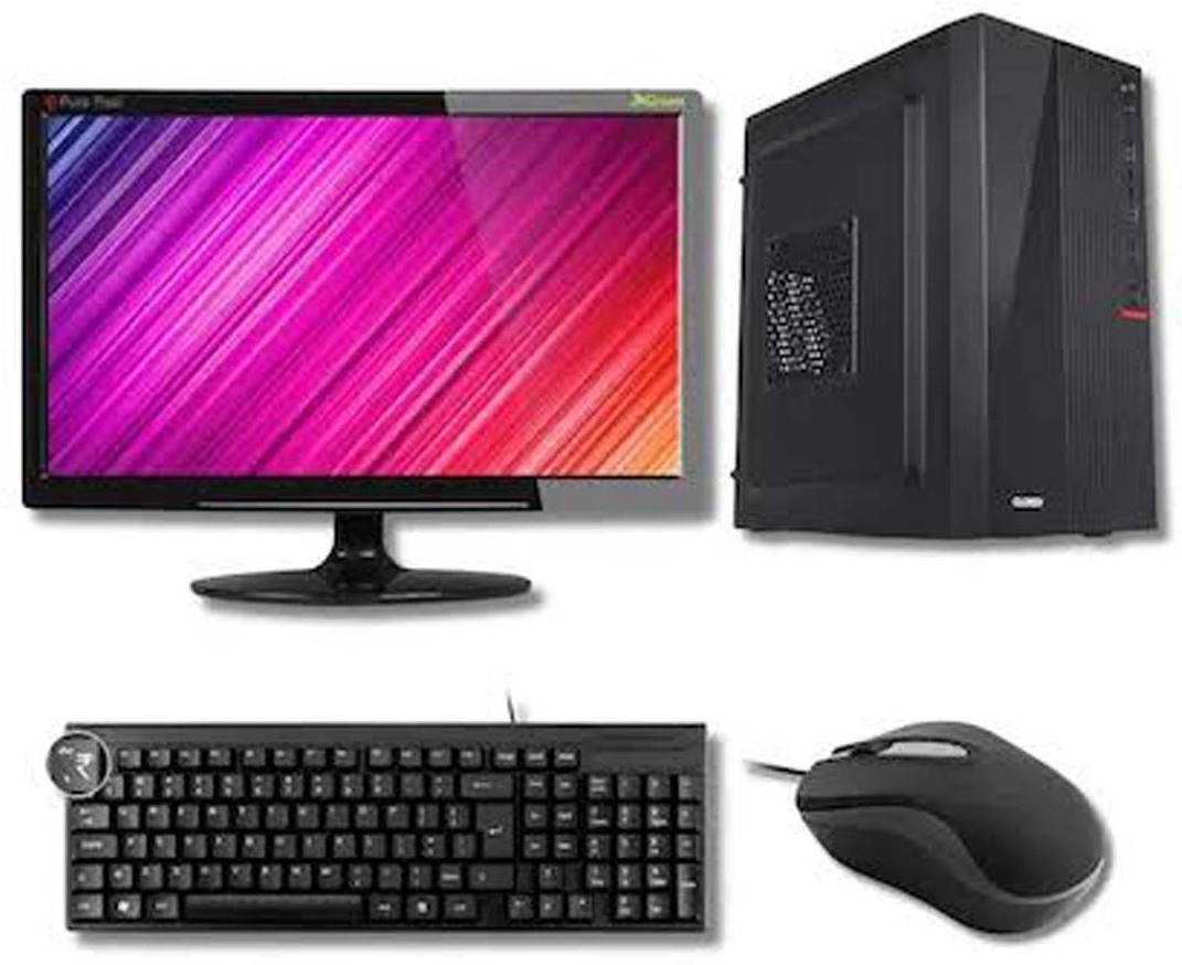 Frontech all in one i5 Core i5 (16 GB DDR4/2 TB/256 GB SSD/Windows 11 Home/22 Inch Screen/RIFT FULL PC CORE i5) with MS Office image 1