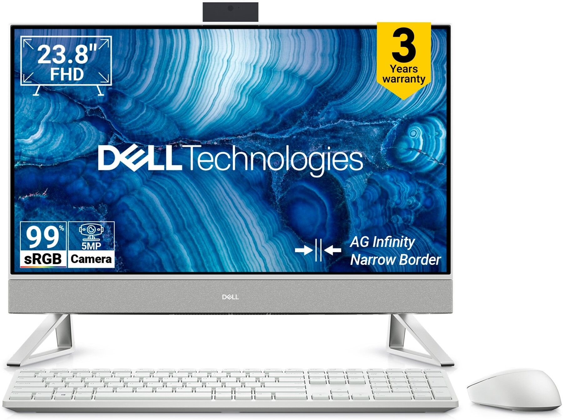 DELL Inspiron All-in-One Core i7 (16 GB DDR5/1024 GB SSD/Windows 11 Home/23.8 Inch Screen/24 AIO EC24250)-image-37