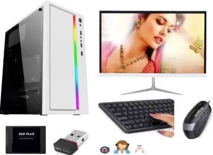 TECH- Assemblers Office & Home Core i5 (8 GB DDR3/500 GB/128 GB SSD/Windows 10 Pro/512 MB/19 Inch Screen/G1-01/I5-650-8GB_500-120-18.5LED) with MS Office-image-4