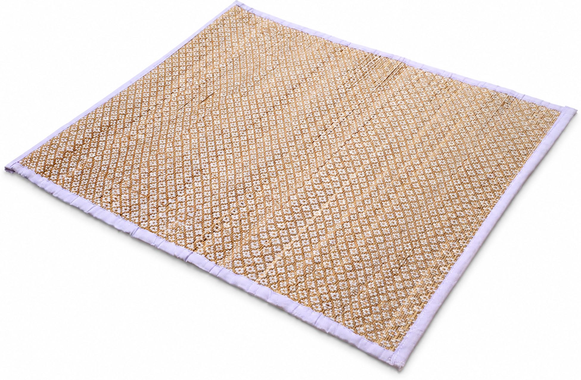 MOUTRIKA Handmade Chatai Mat for Floor Woven Floor Pooja Aasan for Yoga Altar Cloth-image-23