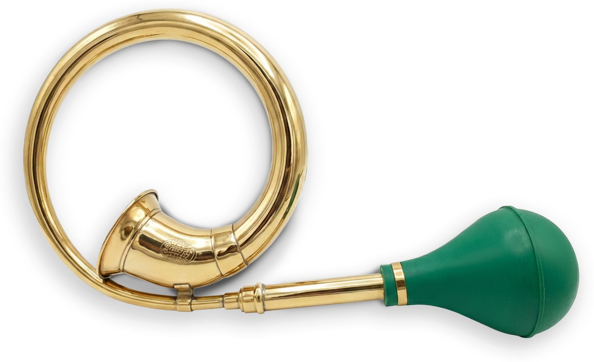 robin export company Vintage Antique Car Taxi Circular Horn Brass with Rubber Bulb 16 Inch Bulb Alto Horn-picture-17