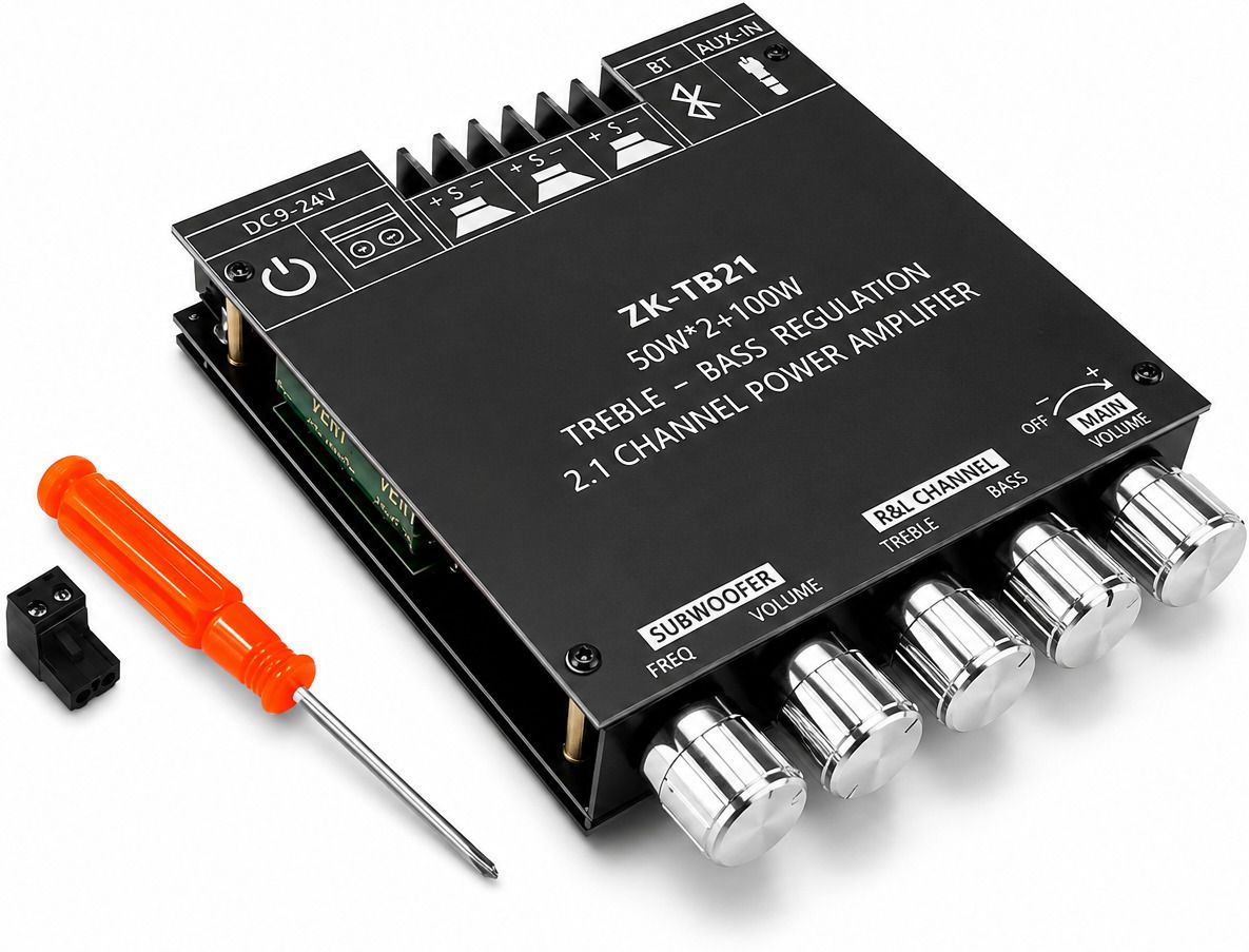 CE-ZK-TB21-2.1-200 200 W AV Power Amplifier-image-18