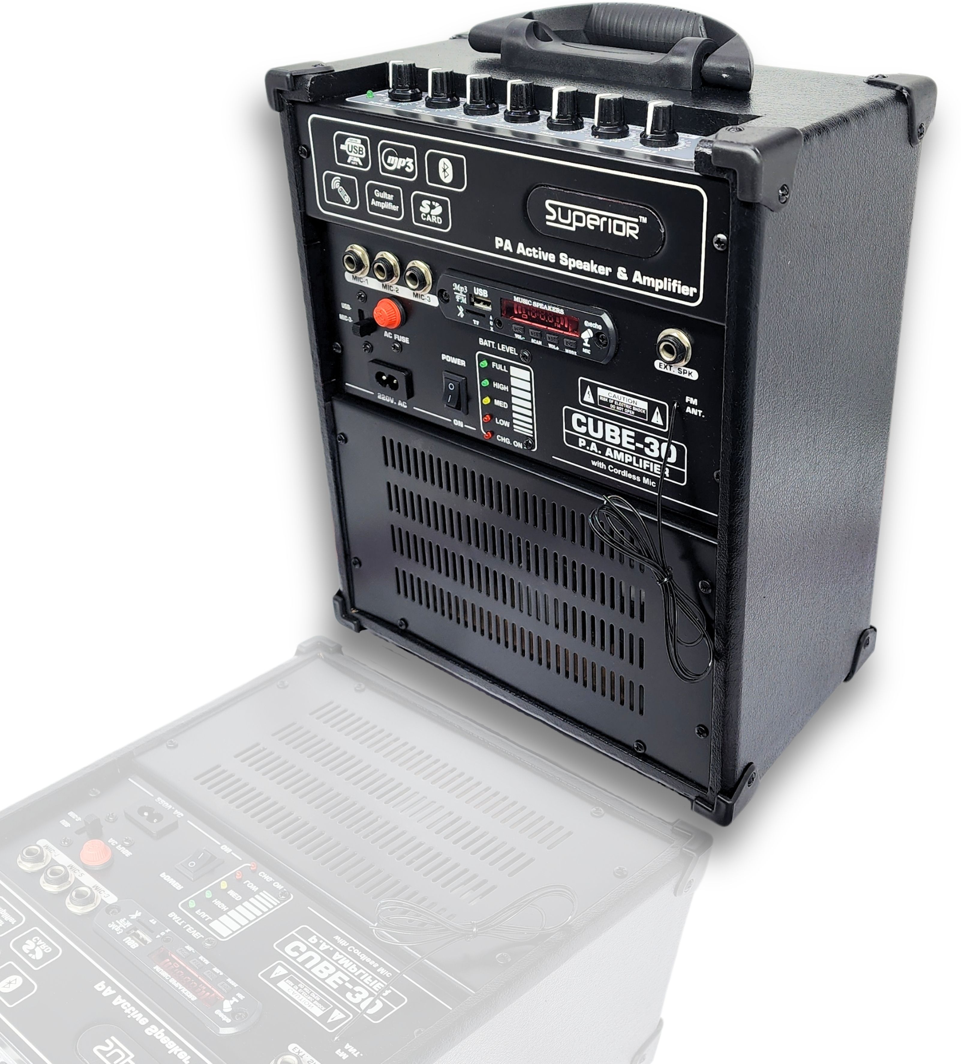 superior ™C-28 Portable Musical Amplifier|Cube Amplifier|Karaoke|Bluetooth | C-28 Indoor, Outdoor PA System-picture-12