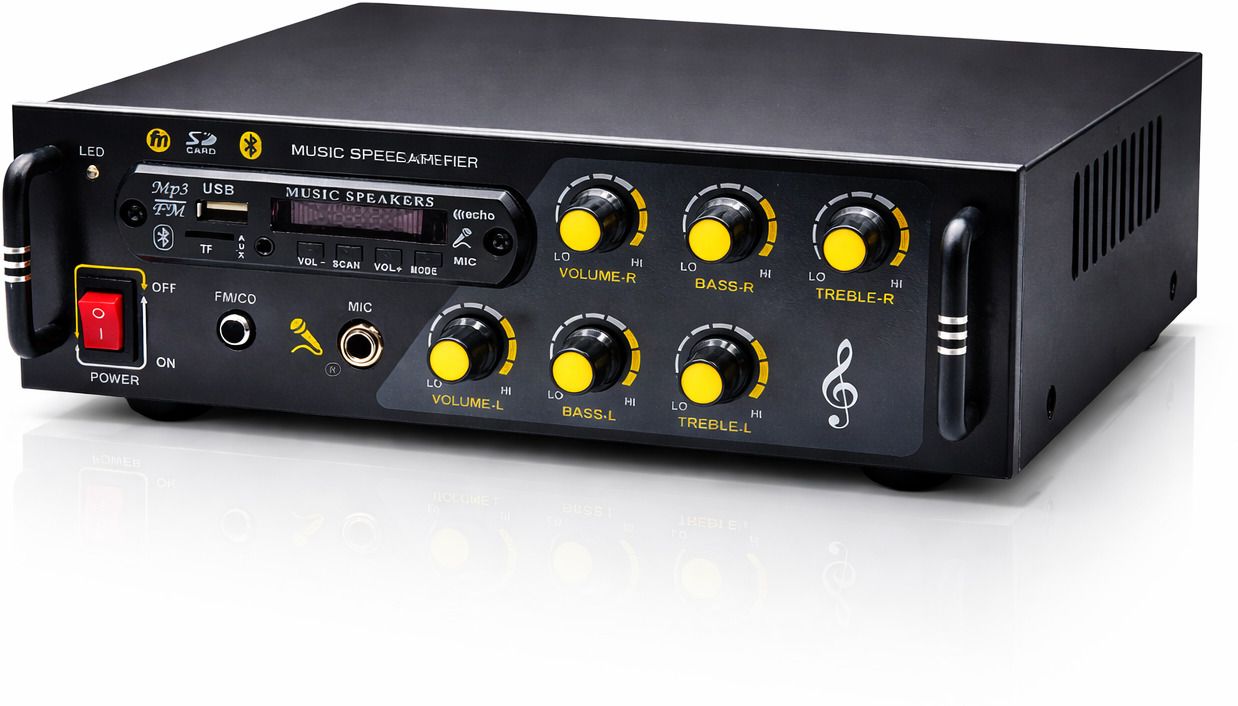 Bluetooth Amplifier Dj Speaker Machine 5000 Audio player, Remote USB/SDFM Radio 120 W AV Power Amplifier-image-20