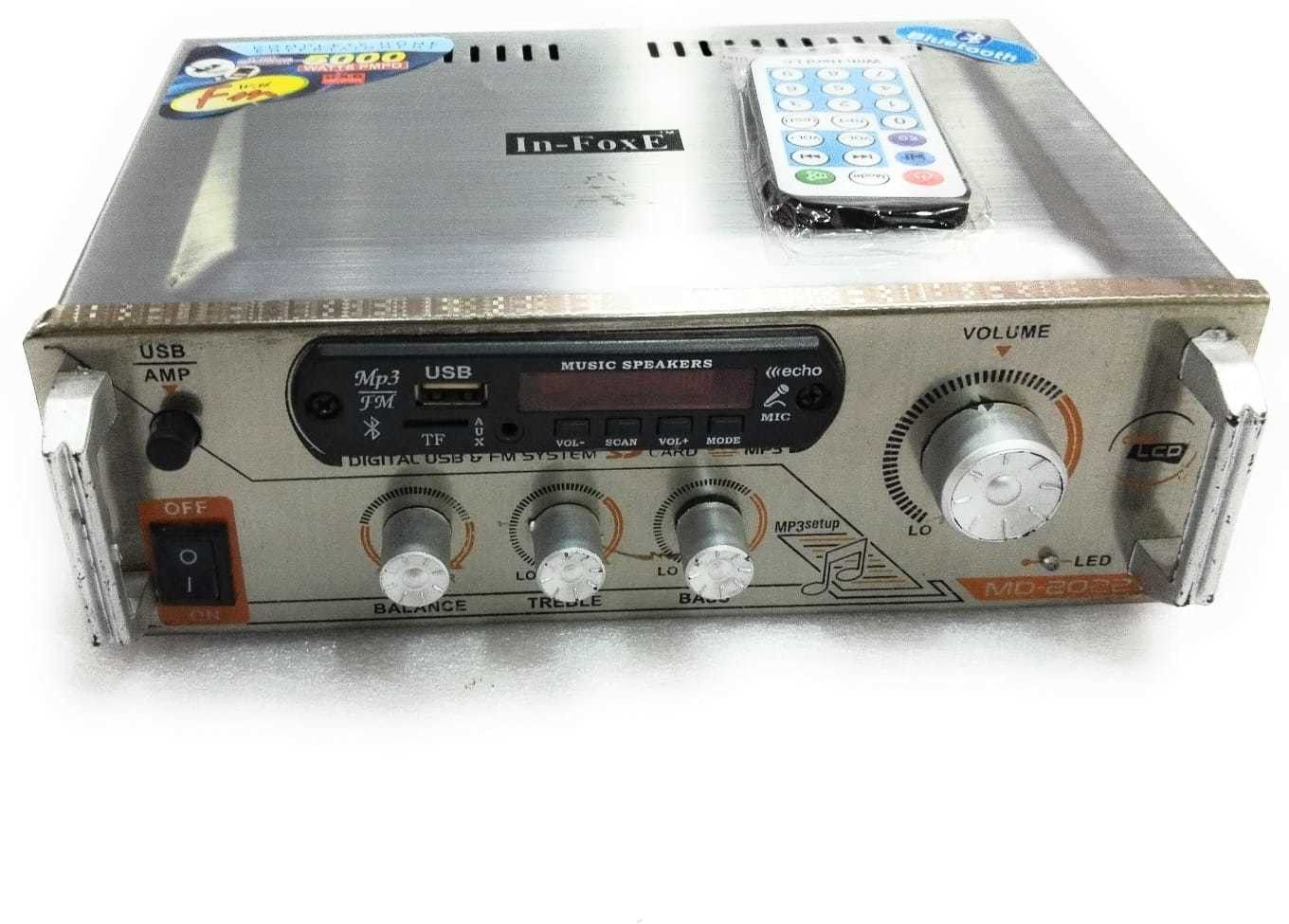 Amplifier 4440 Double IC 3Amphere LED 160 W AV Control Amplifier (silver) 160 W AV Control Amplifier-image-41